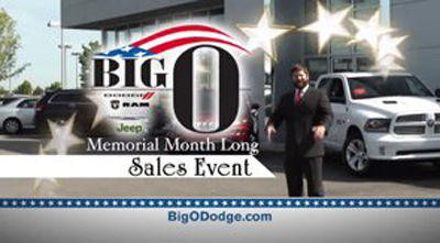 Big O Dodge Chrysler-TV ad